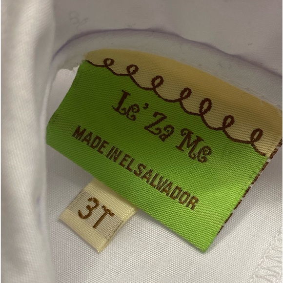 Le' Za Me Boys Two Piece Romper - Picture 4 of 9